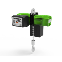 Flexcrane 250 W 14 chain hoist - front view